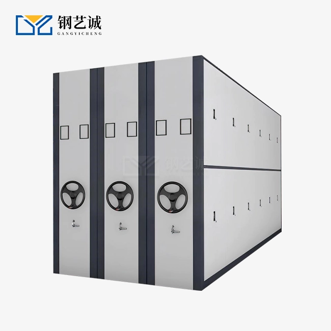 Why Russia Industrial Parks Use China Hand-Cranked Filing Cabinets？